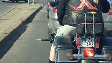 Motociklas su amunicija 