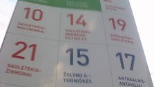 14 troleibuso netikslumas