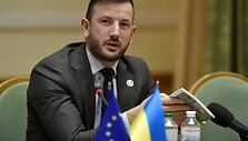 V. Sinkevičius Ukrainoje/EK nario biuro nuotrauka.