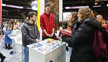 Teodoras Biliūnas/BNS nuotr. Auk&scaron;tųjų mokyklų prisistatymas (asociatyvinė nuotr.)