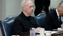 Austino ir Izraelio gynybos ministrų susitikimas Pentagono. / ANNA MONEYMAKER / Getty Images via AFP