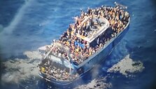 2023 metų birželio 14 dieną nuskendęs žvejybos traleris &bdquo;Adriana&ldquo; / Uncredited / AP