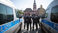 Vokietijos pareigūnai i&scaron;puolį Manheime linkę sieti su islamo ekstremizmu / IMAGO/Tim Wegner / IMAGO/epd