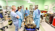 Kariniu pratybu &bdquo;Geležinis vilkas 23-1&ldquo;  medicinine dali / BNS nuotr.