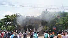 Kvotos reformos protestai ir susirėmimai Dhakoje / Rubel Karmaker / ZUMAPRESS.com
