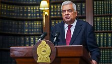 &Scaron;ri Lankos prezidentas Ranilas Wickremesinghe