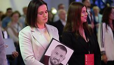 Konferencija &bdquo;Naujoji Balatarusija&ldquo; / Robertas Riabovas/BNS nuotr.