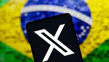 Socialinis tinklas &bdquo;X&ldquo; skelbia stabdantis veiklą Brazilijoje / Jaque Silva / ZUMAPRESS.com