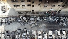 Palestiniečio &scaron;audytojo įvykdytas izraeliečių žudynės Hawaroje. / Ammar Awad / REUTERS