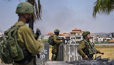 Izraelis ir palestiniečiai konflikto epicentre. / Ohad Zwigenberg / AP