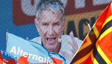 AfD partijos rinkimų mitingas prie&scaron; Turingijos rinkimus / Wolfgang Rattay / REUTERS