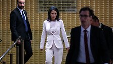 Vokiečių URM: &bdquo;grynai karinis požiūris&ldquo; nėra sprendimas Gazos Ruože / GIL COHEN-MAGEN / AFP