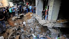 Per Izraelio smūgį Beirute žuvusiųjų skaičius i&scaron;augo iki 31 / Stringer / dpa/picture-alliance