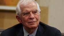 Najib Mikati susitinka su Josep Borrell Beirute. / Mohamed Azakir / REUTERS