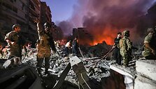 Izraelio ir &bdquo;Hezbollah&ldquo; karas / IBRAHIM AMRO / AFP