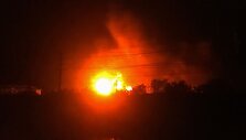 Ukraina dronais smogė vienai didžiausių Rusijos sprogmenų gamyklų / STR / AFP