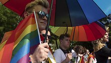 Var&scaron;uvos &bdquo;Pride&ldquo; 2021-aisiais / Aleksander Kalka / ZUMAPRESS.com