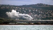 Izraelio ir &bdquo;Hezbollah&ldquo; karas / KAWNAT HAJU / AFP