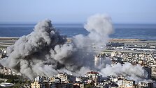 Izraelio ir &bdquo;Hezbollah&ldquo; karas / Bilal Hussein / AP