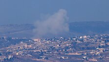 Izraelio ir &bdquo;Hezbollah&ldquo; karas / JALAA MAREY / AFP