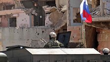 Rusų kariai Sirijoje / SAM HARIRI / AFP