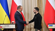 D. Tuskas su V. Zelenskiu / Anastasiia Smolienko / ZUMAPRESS.com