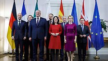 Auk&scaron;to rango Europos pareigūnų susitikimas Berlyne / Fabio Frustaci / ZUMAPRESS.com