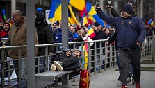 Protestai Bukare&scaron;te / Vadim Ghirda / AP