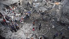 Gazos Ruožas / OMAR AL-QATTAA / AFP