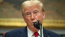 JAV prezidentas Donaldas Trumpas / JIM WATSON / AFP