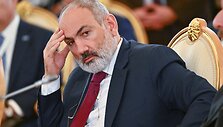 Armėnų ministras pirmininkas Nikolas Pa&scaron;inianas / IMAGO/Kristina Kormilitsyna / IMAGO/SNA