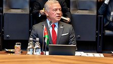 Jordanijos karalius Abdullah II / Royal Hashemite Court / ZUMAPRESS.com