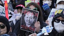 Protestas Pietų Korėjoje / Ahn Young-joon / AP
