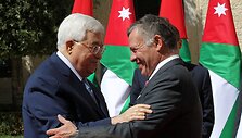 M. Abbasas su Abdullah II / POOL / REUTERS