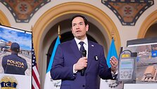 JAV valstybės sekretorius Marco Rubio / Mark Schiefelbein / via REUTERS