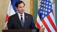 JAV valstybės sekretorius Marco Rubio / Mark Schiefelbein / via REUTERS