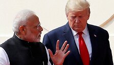 Narenda Modi ir Donaldas Trumpas / Alexander Drago / REUTERS
