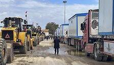 Prie Rafacho perėjos / Mohamed Arafat / AP