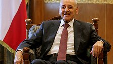 Libano parlamento pirmininkas Nabihas Berri  / Marwan Naamani / ZUMAPRESS.com