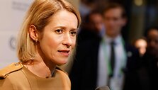 Europos Sąjungos (ES) diplomatijos vadovė Kaja Kallas / MICHAELA STACHE / AFP