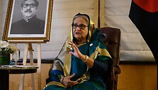Sheikh Hasina / ED JONES / AFP