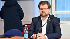 Kristijonas Barto&scaron;evičius teisme / Paulius Židonis / BNS nuotr.