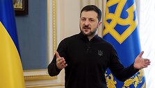 Volodymyras Zelenskis / TETIANA DZHAFAROVA / AP