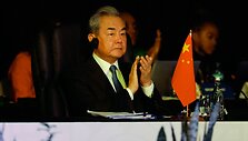 Wang Yi / PHILL MAGAKOE / AFP