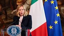 Italijos ministrė pirmininkė Giorgia Meloni / Remo Casilli / REUTERS