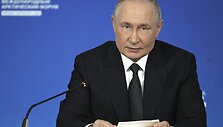 Rusijos prezidentas Vladimiras Putinas / Alexey Nikolskiy / AP
