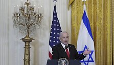Izraelio ministras pirmininkas Benjaminas Netanyahu / Alex Brandon / AP