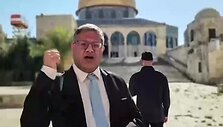 Izraelio nacionalinio saugumo ministras Itamaras Ben Gviras / - / AFP