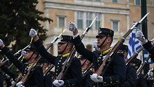 Graikijos kariuomenė parado metu / Konstantinos Galanis / ZUMAPRESS.com