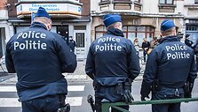 Policijos pareigūnai / LAURIE DIEFFEMBACQ / AFP